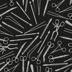 surgical istruments and tools for surgery seamless pattern eps10 - 82484111