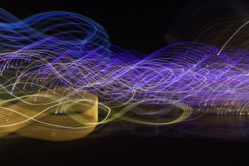 abstract light movement background