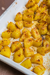 Roast potatoes