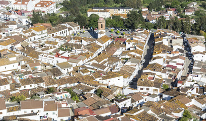 Fototapeta premium Jimena de la Frontera, Cadiz, Spain