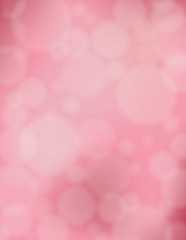 Pink Bubbles background