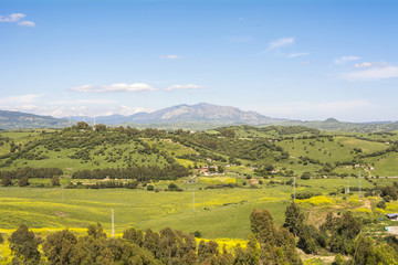 Natural landscape, valley