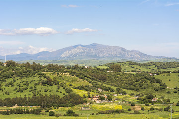 Natural landscape, valley