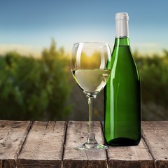 Wine. White wine