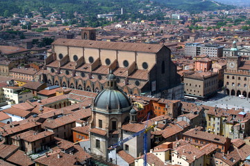 Italia,Emilia Romagna,Bologna,chiesa San Petronio.