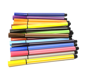 Multicolored Felt-Tip Pens