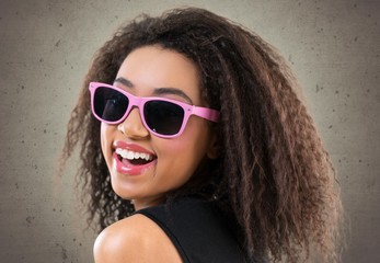 Fototapeta premium Afro. Disco