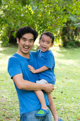 Obraz premium Father and son