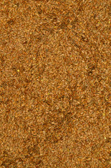 Leinsamen, Detail, vertikal