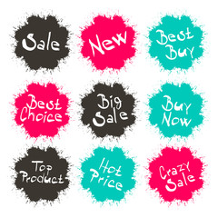 Business Splashes - Blots Icons