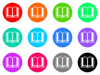 book vector web icon