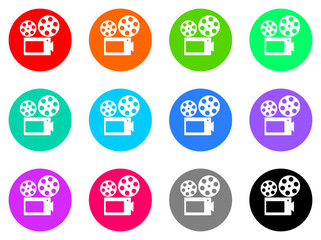 cinema vector web icon