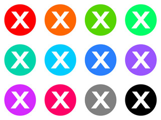 cancel vector web icon 