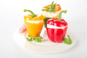 Gefüllte Paprikaschotten