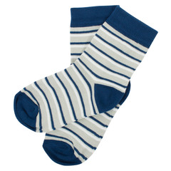 Pair of socks. Isolated on a white background.