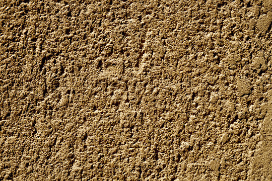 rustic brown plastered wall