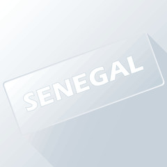 Senegal unique button