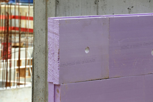 XPS-Perimeterd&auml;mmung auf Beton
