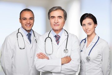 Fototapeta premium Doctor. Portrait of confident young doctors