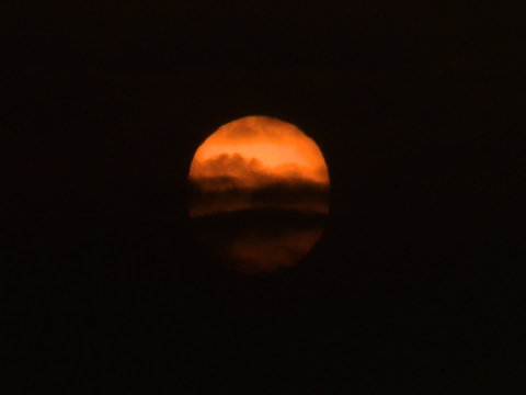 Sunset detailed view