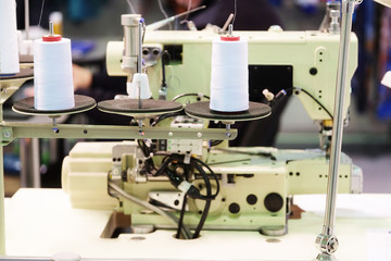 Textile industry - weaving machine