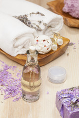 Obraz na płótnie Canvas Lavender spa treatment