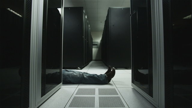 body in the server room