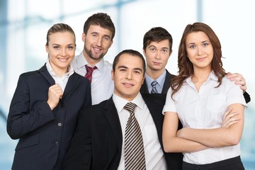 Business. Business people working together