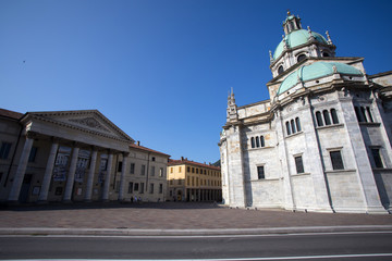 Como Cathedral on Lake Como