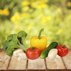 Vegetable. Vegetables composition 2