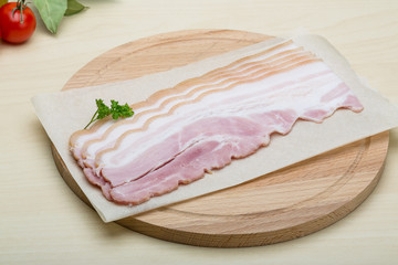 Raw Bacon