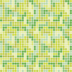 Vector seamless pattern of randomly connected squares