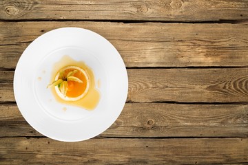 Dessert. Flan