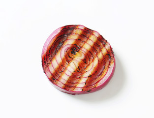 Grilled onion slice