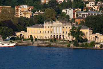 Fototapeta na wymiar Villa Olmo, Lake Como, Italy