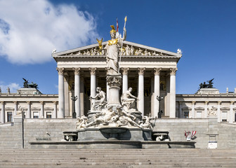 Fototapeta premium Parlament Wien