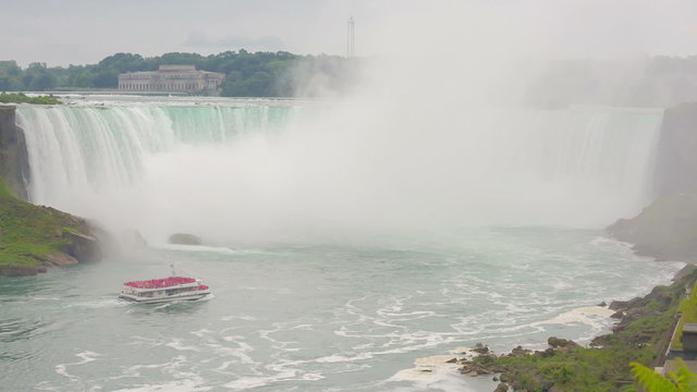 Niagara Falls view from Skylon Tower.