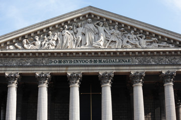 Church of La Madeleine in Paris France