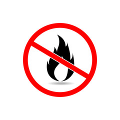 no fire