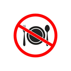 No eating