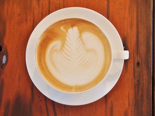 Latte Coffee art 