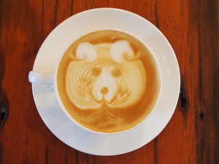 Latte Coffee art 