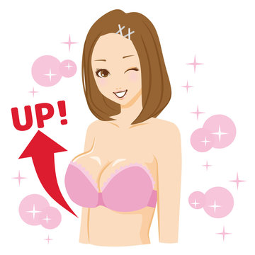バストアップ　女性