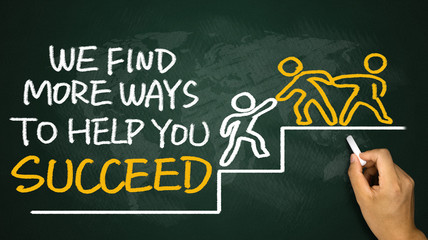 we find more ways to help you succeed