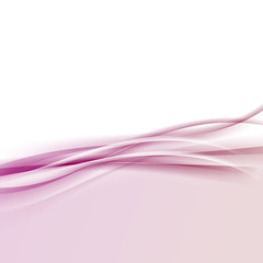 Modern pink halftone border wave background