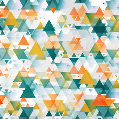 Vector Abstract template. Background with triangle