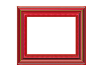 Picture frame isolate on white background