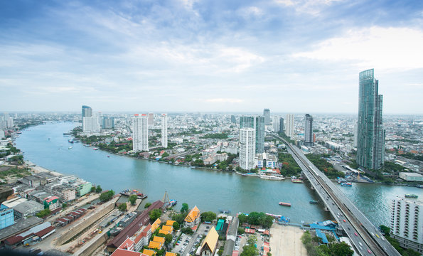 Thailand city skyline