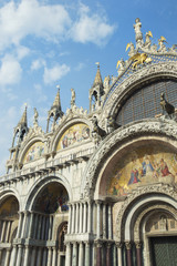 St Mark's Basilica Venice Italy Architecture Detail