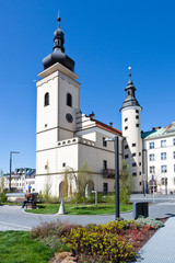 Fototapeta na wymiar renaissance New Town hall, Mlada Boleslav, Czech republic